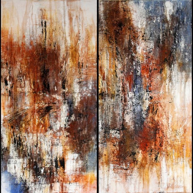 DOUBLE « JE »
Masculin / Féminin
Huile et pigments sur toile - Diptyque 80x40cmX2

A voir actuellement à la Galerie d'Art du Musée de l'Ocre (18)

#artcontemporain #artiste #exposition